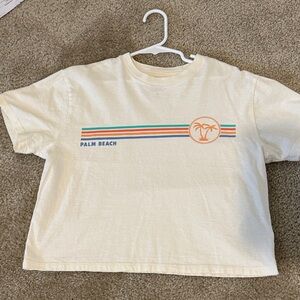 Franki girls cropped tee.